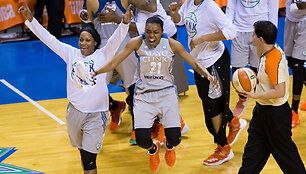 WNBA čempionėmis tapo &bdquo;Minnesota Lynx&ldquo; krep&scaron;ininkės.