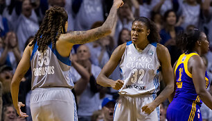 WNBA čempionėmis tapo &bdquo;Minnesota Lynx&ldquo; krep&scaron;ininkės.