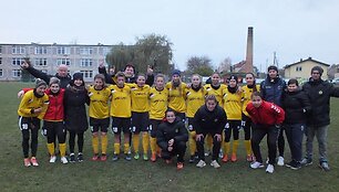 &Scaron;iaulių &bdquo;Gintros&ldquo; futbolininkės.