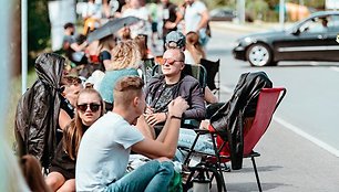 Pirmosios dienos Karklės festivalyje akimirkos