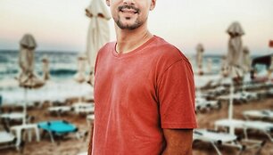 Arno Skardžiaus ir Beatričė Pa&scaron;kevičiūtės kelionės akimirka