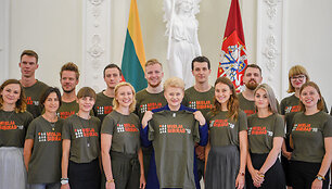 Dalia Grybauskaitė susitiko su &bdquo;Misija Sibiras'18&ldquo; dalyviais