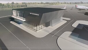Taip turėtų atrodyti Vilniaus oro uostas po rekonstrukcijos