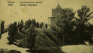 Gedimino kalno atvirukas iki 1918 metų