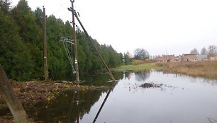 Didelio kritulių kiekio pasekmės
