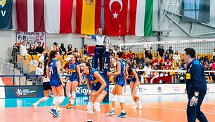 Italijos tinklininkių triumfas