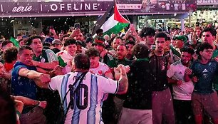 Argentinos ir Alžyro sirgalių mu&scaron;tynės