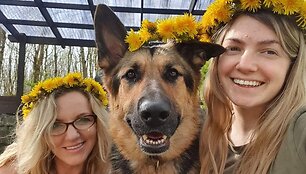 Svetlana su dukra ir &scaron;unimi