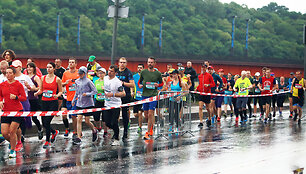 Kaune startavo bėgimas &bdquo;Citadele Kauno maratonas&ldquo;  
