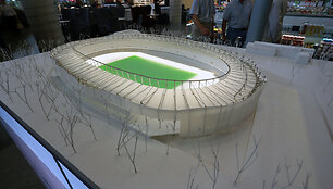 Pristatytas S.Dariaus ir S.Girėno stadiono rekonstrukcijos projektas
