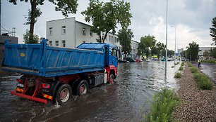 Patvinusi Verkių gatvė Vilniuje