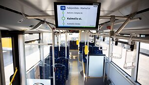 Naujieji Vilniaus vie&scaron;ojo transporto autobusai