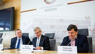 Juozas Bernatonis, Viktoras Pranckietis, Emanuelis Zingeris
