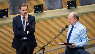 Gabrielius Landsbergis ir Andrius Kubilius