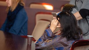 &Scaron;vietimo ministerijoje antrą naktį nakvoja mokytojai