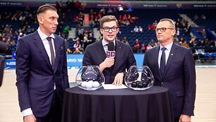 Dainius &Scaron;alenga, Ignas Grinevičius, Romualdas Brazauskas