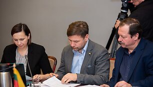 Erika Leiputė-Stundžienė, Andrius Navickas, Vytautas Silvanavičius