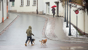 Į Vilnių grįžta lietingi orai