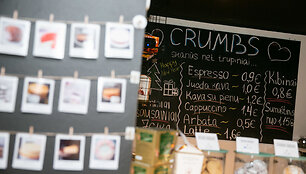 Kavinė &bdquo;Crumbs&ldquo; Vilniuje
