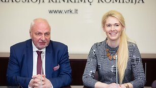 Valentinas Mazuronis ir Laura Matjo&scaron;aitytė