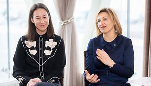 Justina Jonu&scaron;aitė ir Edita Tamo&scaron;iūnaitė