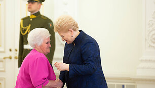 Daugiavaikių mamų apdovanojimo ceremonija Prezidentūroje