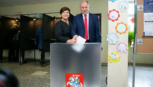 Vytenis Andriukaitis balsavo Prezidento rinkimuose
