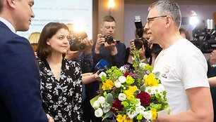 Monika Navickienė ir Vytautas Bakas