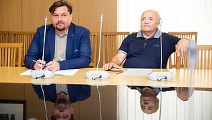 Almantas Petkus ir Vytautas Kamblevičius