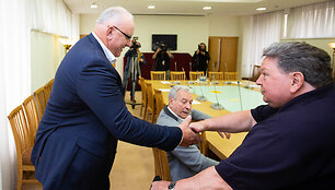 Jonas Pinskus ir Algimantas Matulevičius