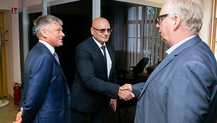 Andrius Baranskis, Viktoras Kažys, Egidijus Laužikas