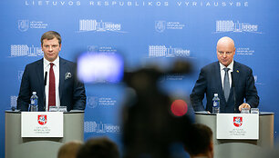 Vilius &Scaron;apoka ir Saulius Skvernelis