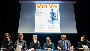 Mo&iuml; Ver fotografijų parodos &bdquo;Moi&scaron;ė Ravivas-Vorobeičikas. Modernybės montažai&ldquo; pristatymas