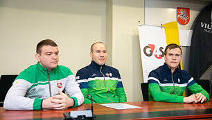 Aleksandras Kazakevičius, Mindaugas Ežerskis, Paulius Galkinas