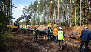 Dujotiekių jungties GIPL statybų aik&scaron;telės apžvalga