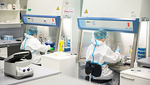 VU Gyvybės mokslų centro laboratorija