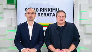 15min Seimo rinkimų debatai: A.Širinskienė prieš M.Maldeikį