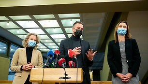 Au&scaron;rinė Armonaitė, Gabrielius Landsbergis, Viktorija Čmilytė-Nielsen