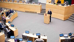 Seime renkamas paskutinis Seimo vicepirmininkas
