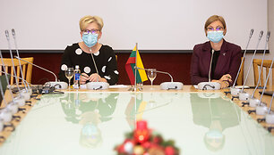 Ingrida &Scaron;imonytė ir Au&scaron;rinė Norkienė