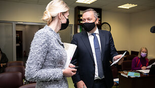 Laura Matjo&scaron;aitytė ir Antanas Guoga