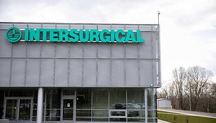 Bendrovės „Intersurgical“ nauja gamykla Visagine