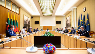 Seime susitikimas su Armėnijos parlamento pirmininku 