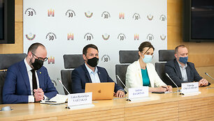 Lukas Kornelijus Vaičiakas, Andrius Bagdonas, Viktorija Čmilytė-Nielsen, Liutauras Gudžinskas