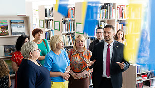 Vilniaus centrinėje bibliotekoje atidaryta ukrainiečių literatūros lentynėlė