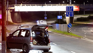 Autoįvykis O.Mila&scaron;iaus gatvėje Vilniuje