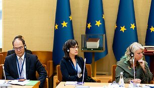 Konferencija Seime, skirta paminėti Lietuvos ir JAV diplomatinių santykių &scaron;imtmetį