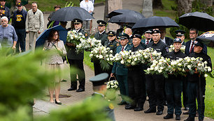 Medininkų žudynių aukų pagerbimo 31-osios minėjimo metinės. Medininkų memorialas.  2022 m. Liepos 31 d. 