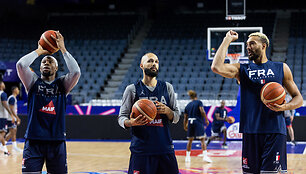 Guerschonas Yabusele, Evanas Fournier, Rudy Gobert'as