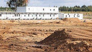 Naujo „Lidl“ logistikos centro statybos darbai